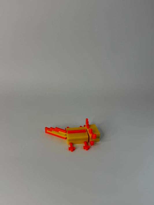 Minecraft Büyük Axolotl Figürü – 8 cm